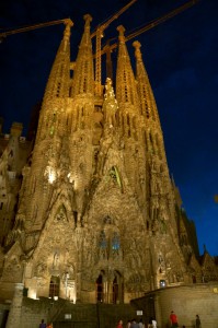 Barcelona_サグラダ・ファミリア_夜景